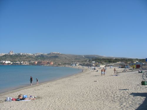 Beach day in Malta
