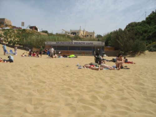 Beach day in Malta
